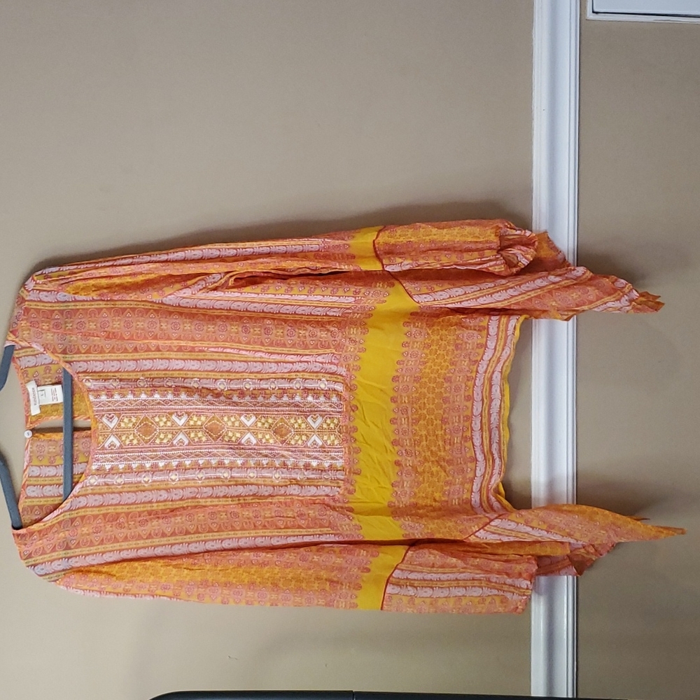 Sundance Go Beyond Embroidered Tunic Size L - Picture 2 of 7